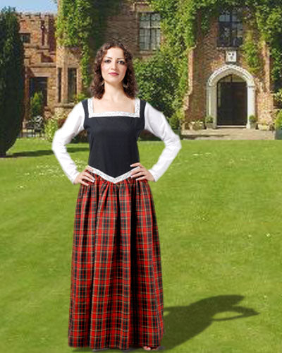 Ladies Highland Dress, size: Small Ladies Highland Dress, size: Small