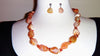 Agate Necklace and Earring Set