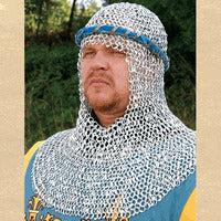 Chain Mail Armor Protects the Knight Within The Costume!