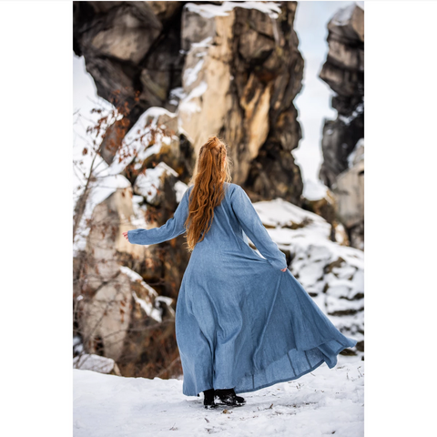 Anna Linen Viking Dress