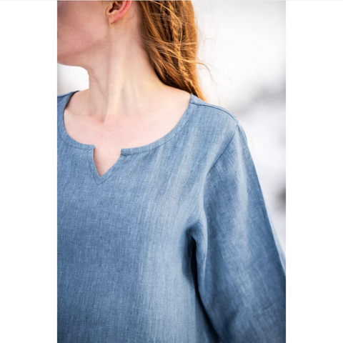 Anna Linen Viking Dress