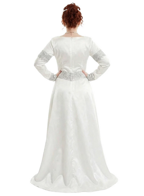 Elegant Medieval Wedding Dress