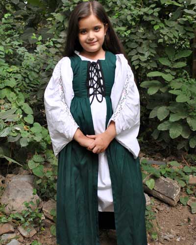 Girls Medieval Market Dress