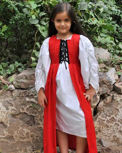 Girls Medieval Market Dress