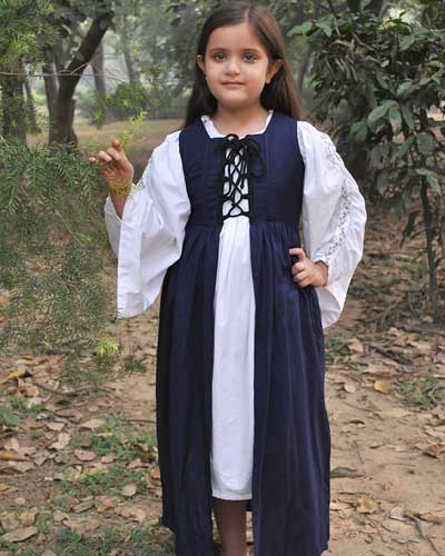 Girls Medieval Market Dress