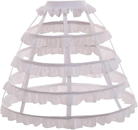 Cage Pannier Hoop Skirt