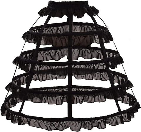 Cage Pannier Hoop Skirt