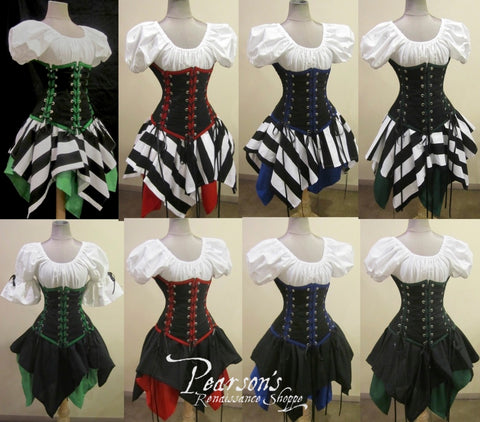 Vixen 4-Tie Under-bust Corset