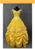 Beauty and the Beast Princess Belle Dress with Tulle - Cosplay & Movie Costumes-Medieval Shoppe