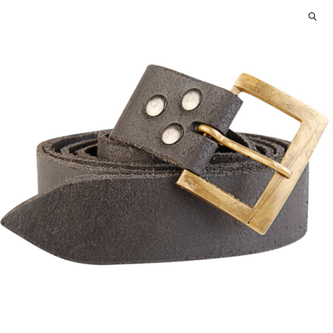 Adolar Belt - Black, Brown, Renaissance Belts - Leather Accesssories-Medieval Shoppe
