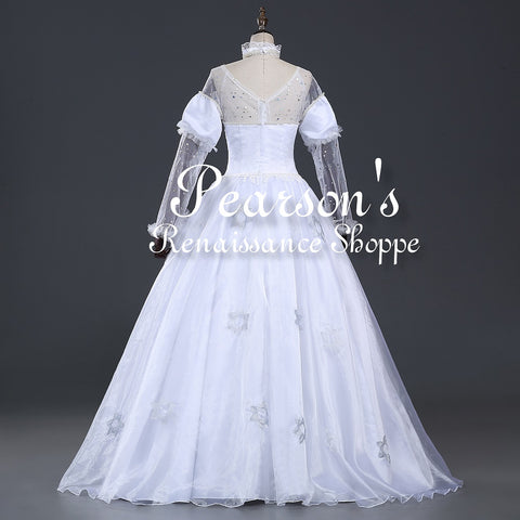 Alice In Wonderland White Queen - Cosplay & Movie Costumes-Medieval Shoppe