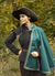 Aramis Cape - Azure Green, Capes, Dark Red, Epic Black, Featured Products-Medieval Shoppe