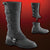 Assassin Boots - Black, Brown, Men's Renaissance Boots-Medieval Shoppe
