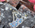 Autumn Princess Brass Earrings - Blue, Green, Medieval Earrings & Bracelets, Red-Medieval Shoppe