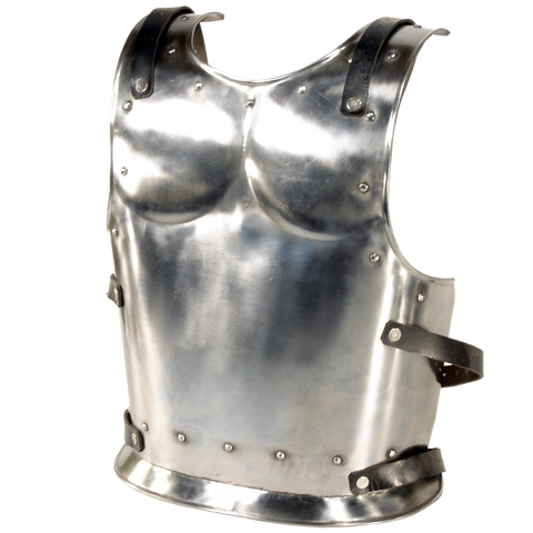Steel Backplate for Warrior or Drake - Breastplates - Cuirasses-Medieval Shoppe