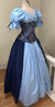 Blue Baroness - Underbust Corset Sets - Waist Cinchers-Medieval Shoppe