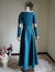Brave Merida Classic Dress - Cosplay & Movie Costumes, Deep Blue, Teal Green-Medieval Shoppe