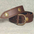 Brown Knightly Belt - Renaissance Belts - Leather Accesssories-Medieval Shoppe