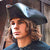 Capt. Jack Tricorn Hat - Black, Dark Brown, Medieval Hats - Veils-Medieval Shoppe