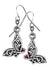 Knotted Celtic Butterfly Earrings - Medieval Earrings & Bracelets-Medieval Shoppe