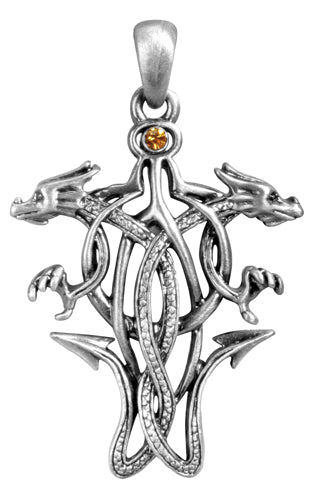Celtic Dragon Pendant - Renaissance Necklaces-Medieval Shoppe