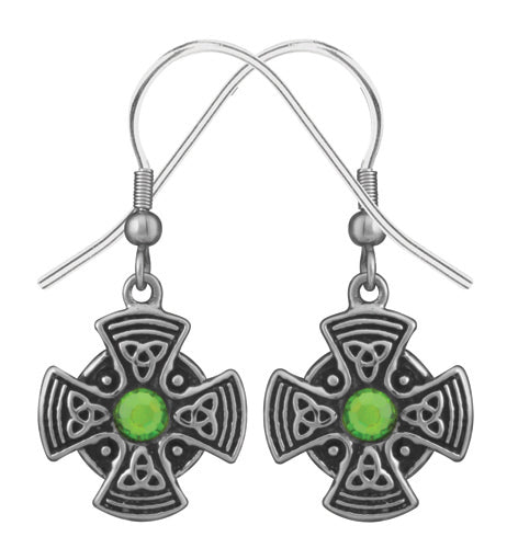 Celtic Mandala Earrings - Medieval Earrings & Bracelets-Medieval Shoppe