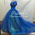 Cinderella 2015 Classic Multilayer Dress With Extended Train - Cosplay & Movie Costumes-Medieval Shoppe