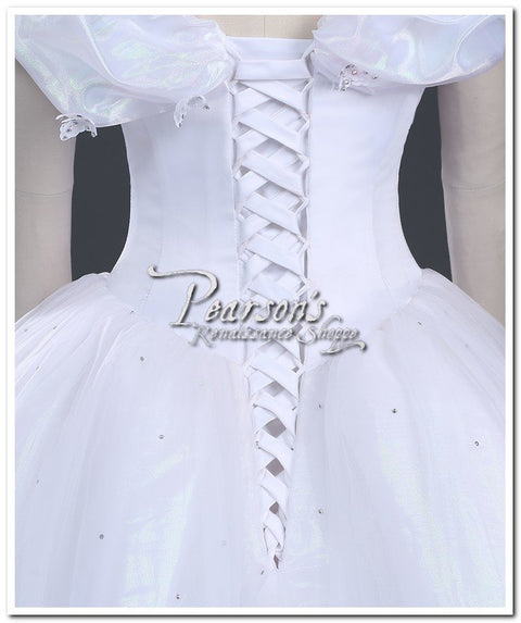 Cinderella 2015 Classic White Dress - Cosplay & Movie Costumes-Medieval Shoppe