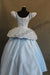 Cinderella Classic Dress With Scallop Sleeve - Cosplay & Movie Costumes-Medieval Shoppe