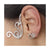 Elvish Ear Hook - Medieval Earrings & Bracelets, Sales and Specials-Medieval Shoppe