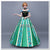 Frozen Anna Coronation Embroidery Dress Set - Cosplay & Movie Costumes-Medieval Shoppe