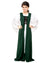 Girls Fair Maiden Dress - Featured Products, Girl's Medieval Clothing & Accessories, Green, Navy, Red-Medieval Shoppe