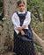 Girls Fleur de Lis Dress - Girl's Medieval Clothing & Accessories-Medieval Shoppe