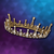 Gold Opal Crown - Medieval Crowns & Princess Tiaras-Medieval Shoppe