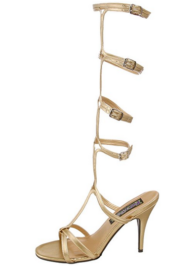 Greek Goddess High Heel Sandals - Women's Medieval Footware-Medieval Shoppe