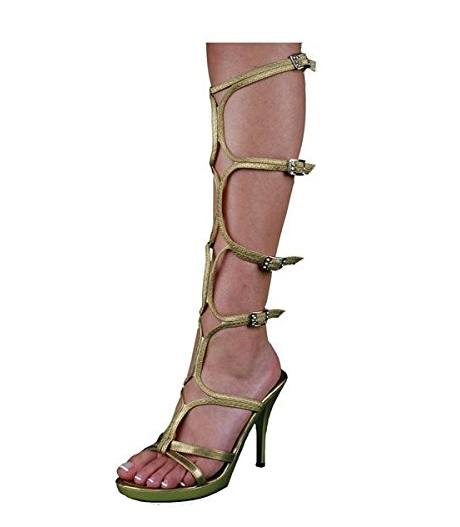 Greek Goddess High Heel Sandals - Women's Medieval Footware-Medieval Shoppe