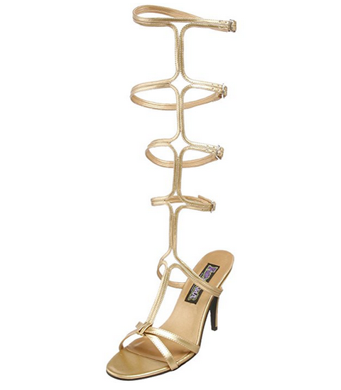 Greek Goddess High Heel Sandals - Women's Medieval Footware-Medieval Shoppe