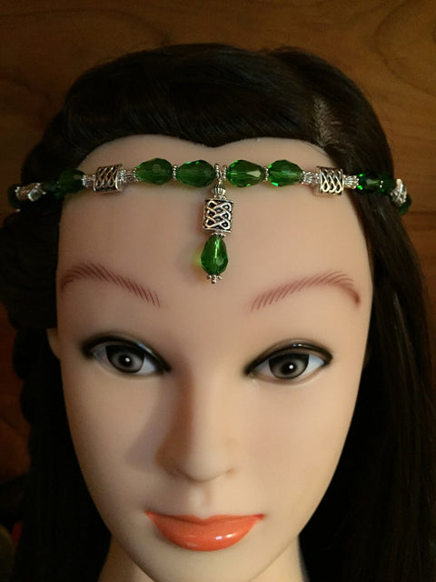 Medieval Green Circlet - Medieval Crowns & Princess Tiaras, Sales and Specials-Medieval Shoppe
