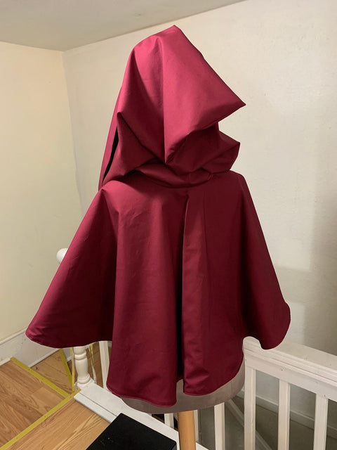 Hooded Cape - Capes-Medieval Shoppe