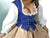 Lady's Twill Bodice - Black, Bodices - Corsets - Waist Cinchers, Burgundy, Forest Green, Purple, Royal Blue, Scarlet Red-Medieval Shoppe