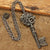 Large Key Steampunk Necklace - Steampunk Jewelry-Medieval Shoppe