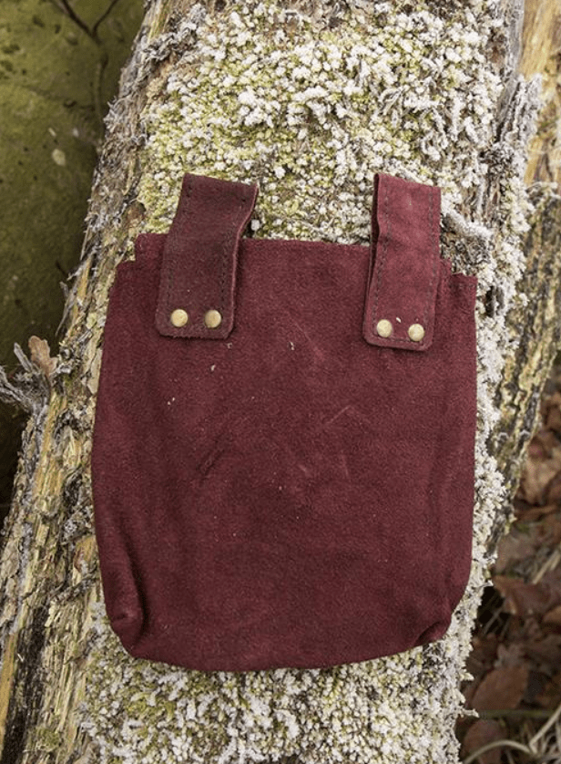 Large Suede Pouch– Pearson's Medieval Shoppe