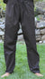 Lightweight Drawstring Pants - Black, Pants-Breeches & Kilts, White-Medieval Shoppe