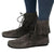 Low Suede Boots with Fringe - Men's Renaissance Boots-Medieval Shoppe