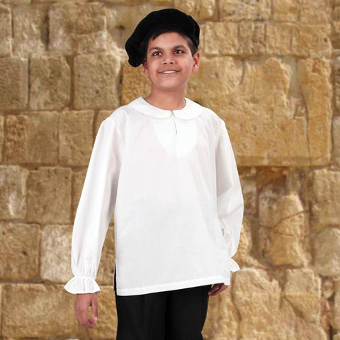 Musketeer Shirt for Children - Boy's Medieval Clothing-Medieval Shoppe