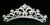 Pave Comb Tiara - Gold, Medieval Crowns & Princess Tiaras, Silver-Medieval Shoppe