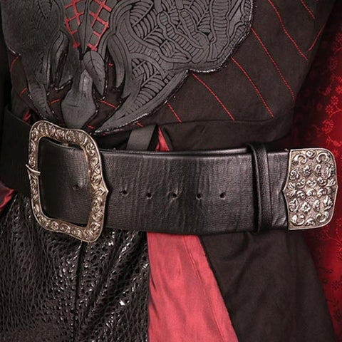 Pirate King Belt - Renaissance Belts - Leather Accesssories-Medieval Shoppe
