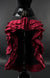 Steampunk Vex Skirt - Black w/Black, Black w/Brown, Black w/Gray, Black w/Purple, Black w/Red, Women's Steampunk Clothing-Medieval Shoppe