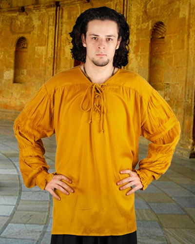 Redbeard Shirt - Men's Renaissance Shirts-Medieval Shoppe
