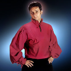 Renaissance Wedding Shirt - Black, Burgundy, Natural, Renaissance Wedding Shirt, White-Medieval Shoppe